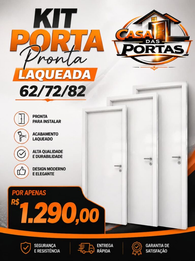 Kit Portas de Madeira Prontas